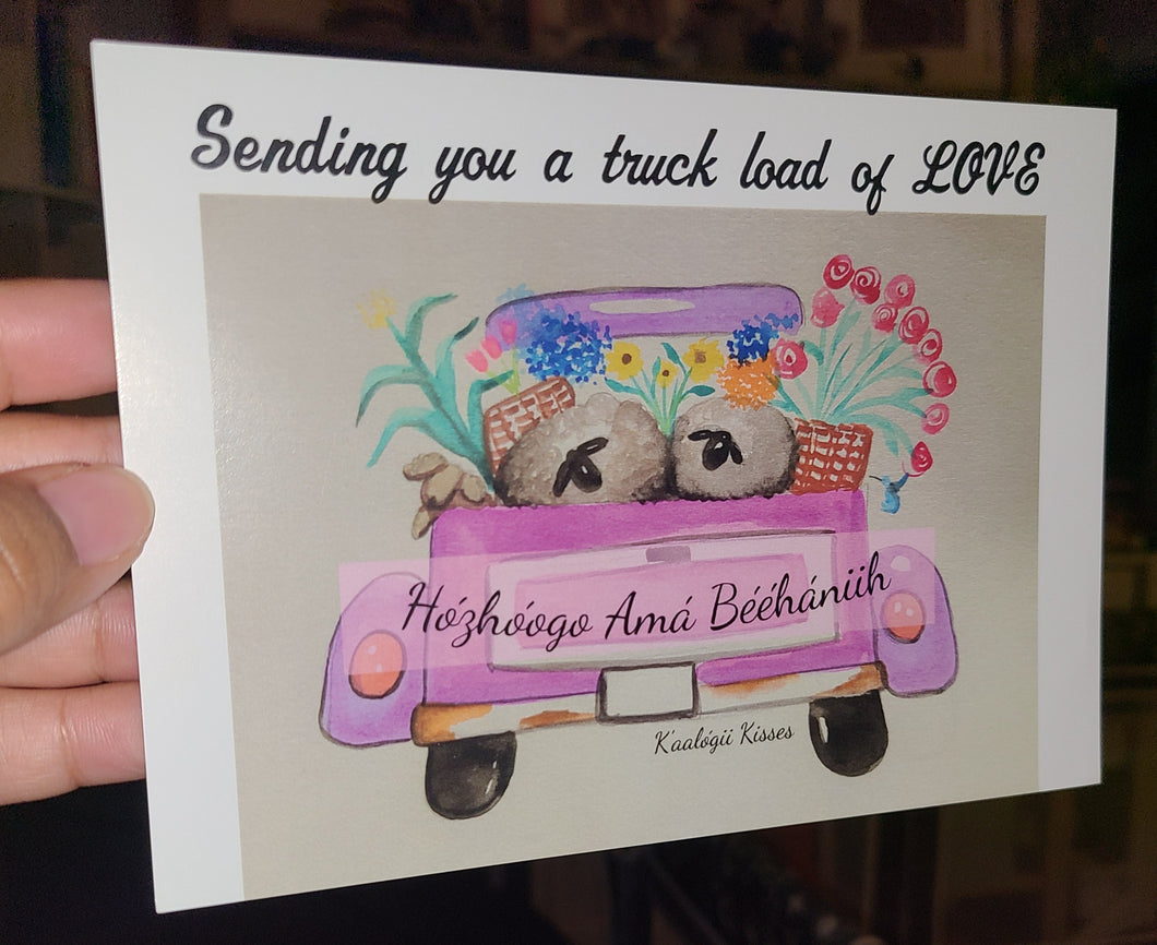 Mother's day: Truckload of Love card