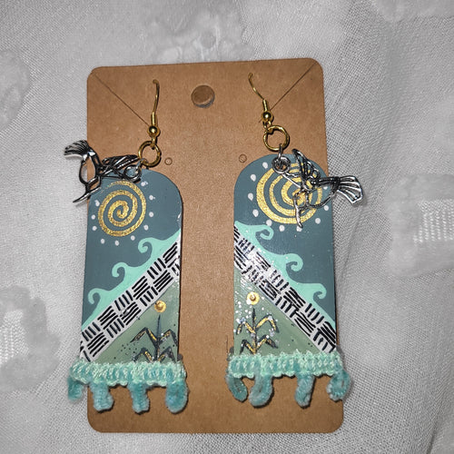 Sacred land earrings