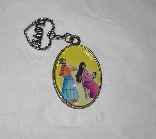 Generational love pendent