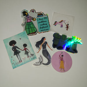Discount mini sticker collection