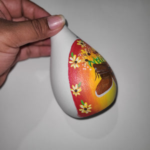Moccasin vase
