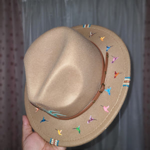 Dance of the Hummingbirds hat (kid size)