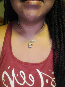 Mom and baby necklace