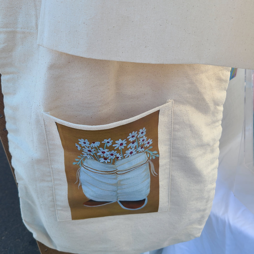 Blooming mocs canvas bag