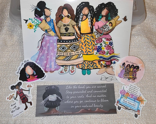Afro Indigenous mini collection