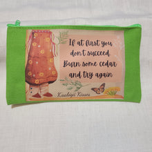 Load image into Gallery viewer, Burn some cedar pouch