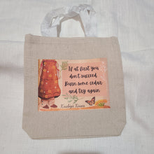 Load image into Gallery viewer, Mini cedar tote bag