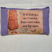Load image into Gallery viewer, Burn some cedar pouch