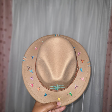 Dance of the Hummingbirds hat (kid size)