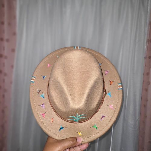 Dance of the Hummingbirds hat (kid size)
