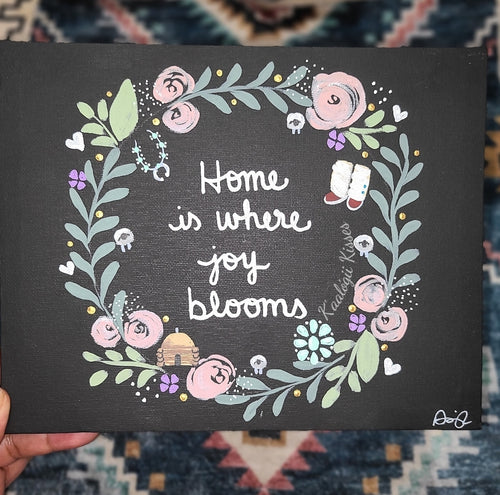 Where joy blooms