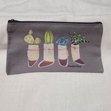 Load image into Gallery viewer, Grey Cacti in mocs pouch