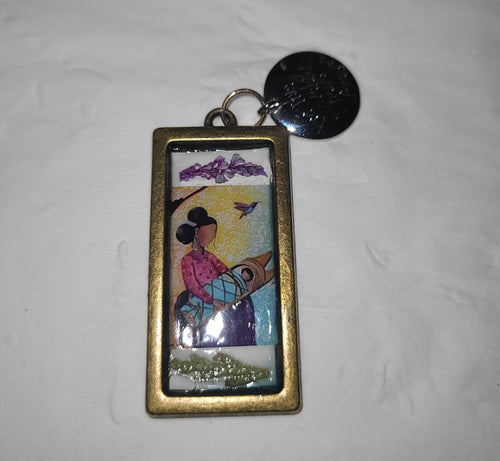 Mother and baby pendent